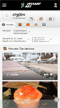 Mobile Screenshot of cryptw.deviantart.com