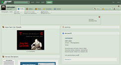 Desktop Screenshot of cemuzan.deviantart.com