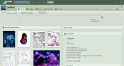 Desktop Screenshot of oneborn.deviantart.com