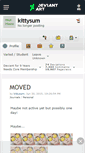 Mobile Screenshot of kittysum.deviantart.com