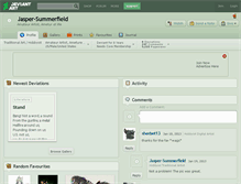 Tablet Screenshot of jasper-summerfield.deviantart.com