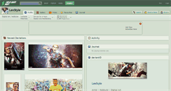 Desktop Screenshot of lexstyle.deviantart.com