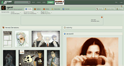 Desktop Screenshot of cgaratl.deviantart.com