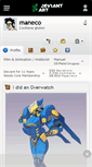 Mobile Screenshot of maneco.deviantart.com