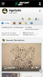 Mobile Screenshot of mgette86.deviantart.com
