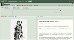 Desktop Screenshot of gravitydsn.deviantart.com