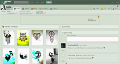 Desktop Screenshot of batta.deviantart.com