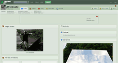 Desktop Screenshot of difrentreality.deviantart.com