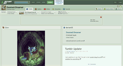 Desktop Screenshot of doomed-dreamer.deviantart.com