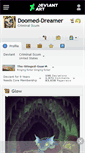Mobile Screenshot of doomed-dreamer.deviantart.com