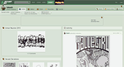 Desktop Screenshot of lokesh.deviantart.com