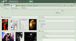 Desktop Screenshot of eric-arts.deviantart.com