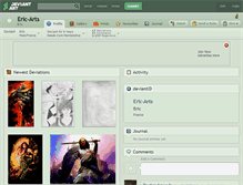 Tablet Screenshot of eric-arts.deviantart.com
