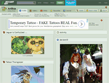Tablet Screenshot of aniiksa.deviantart.com