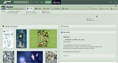 Desktop Screenshot of miyakei.deviantart.com