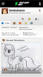 Mobile Screenshot of geobukseon.deviantart.com