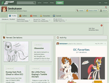 Tablet Screenshot of geobukseon.deviantart.com