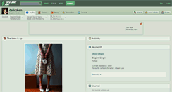 Desktop Screenshot of delicoban.deviantart.com