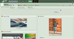 Desktop Screenshot of eharrye.deviantart.com