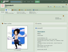 Tablet Screenshot of otomodachi.deviantart.com