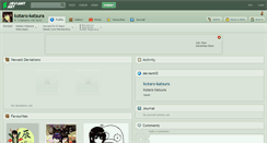 Desktop Screenshot of kotaro-katsura.deviantart.com