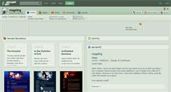 Desktop Screenshot of megaling.deviantart.com