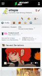 Mobile Screenshot of eiliepie.deviantart.com