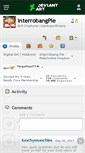 Mobile Screenshot of interrobangpie.deviantart.com