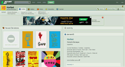 Desktop Screenshot of horibot.deviantart.com