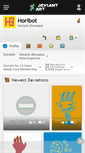 Mobile Screenshot of horibot.deviantart.com
