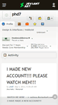 Mobile Screenshot of phd7.deviantart.com