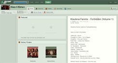 Desktop Screenshot of klaus-x-elena.deviantart.com