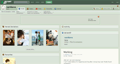 Desktop Screenshot of namikawa.deviantart.com
