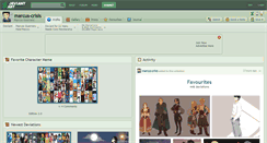 Desktop Screenshot of marcus-crisis.deviantart.com