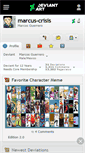 Mobile Screenshot of marcus-crisis.deviantart.com
