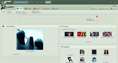 Desktop Screenshot of luciferv.deviantart.com