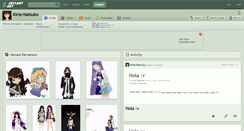 Desktop Screenshot of kirie-natsuko.deviantart.com