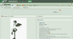 Desktop Screenshot of fallen-nova.deviantart.com