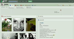Desktop Screenshot of mataka.deviantart.com