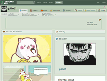 Tablet Screenshot of gutted1.deviantart.com