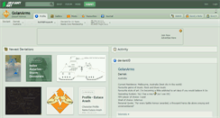 Desktop Screenshot of golanarms.deviantart.com