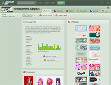 Tablet Screenshot of kemonomimi-adopts.deviantart.com