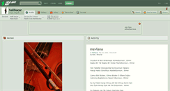 Desktop Screenshot of halilkacar.deviantart.com