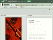 Tablet Screenshot of halilkacar.deviantart.com
