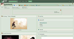 Desktop Screenshot of flyxtoxheaven.deviantart.com