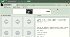Desktop Screenshot of a-mad-hatter.deviantart.com