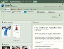 Tablet Screenshot of cosplaytips.deviantart.com