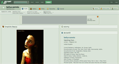 Desktop Screenshot of bellus-somnio.deviantart.com