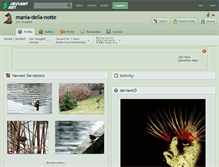 Tablet Screenshot of mania-della-notte.deviantart.com