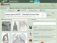 Tablet Screenshot of aiyume92.deviantart.com